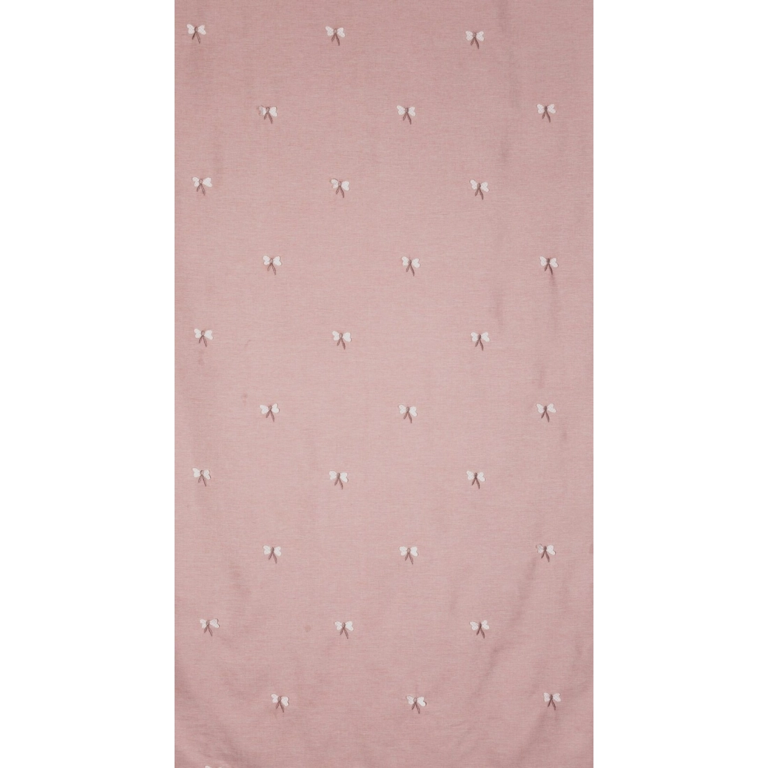 Záves 140x250 cm matný ružový na kovové krúžky WENDY