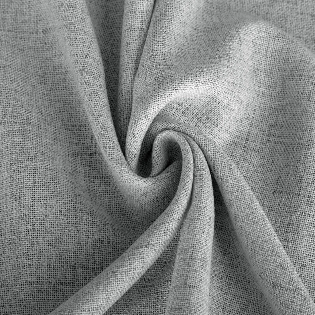 Závěs 140 x 250 cm matně stříbrný na kovových kroužcích LINDA