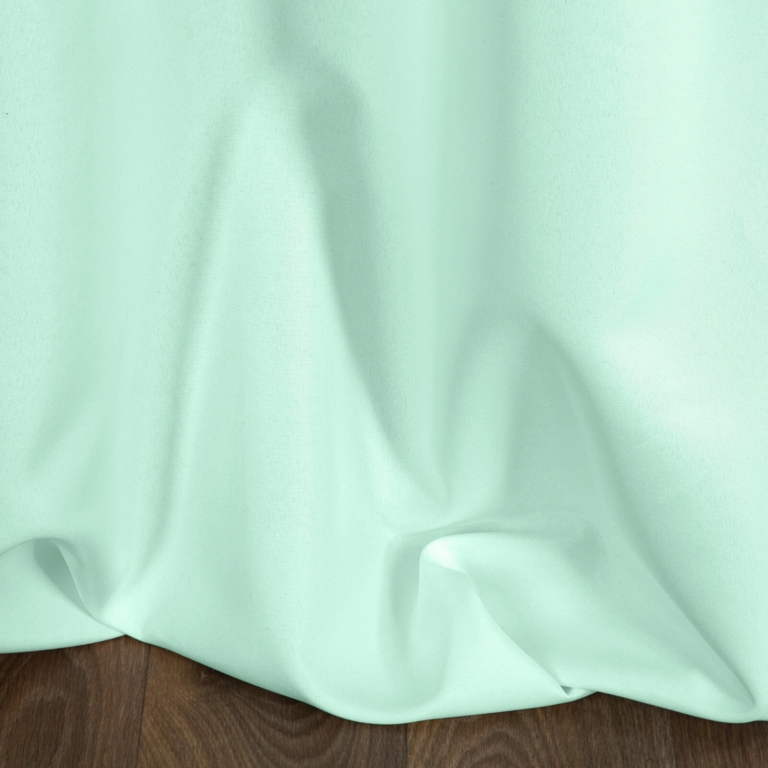 Záves 140x250 cm matný svetlomätový na kovové krúžky ADORE Design 91