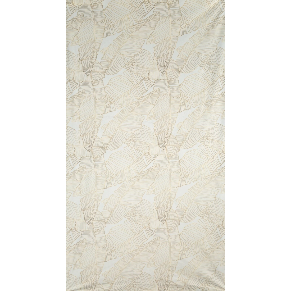 Závěs 140 x 250 cm matný sametový bílý, béžový na kovových kroužcích LUNA 2 - Limited Collection