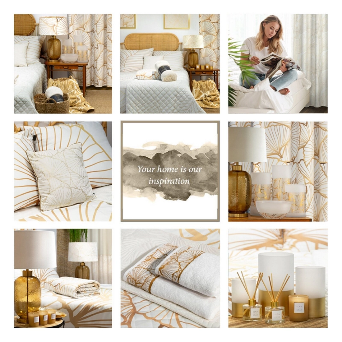 Závěs 140 x 250 cm matný sametový bílý, béžový na kovových kroužcích LUNA 2 - Limited Collection