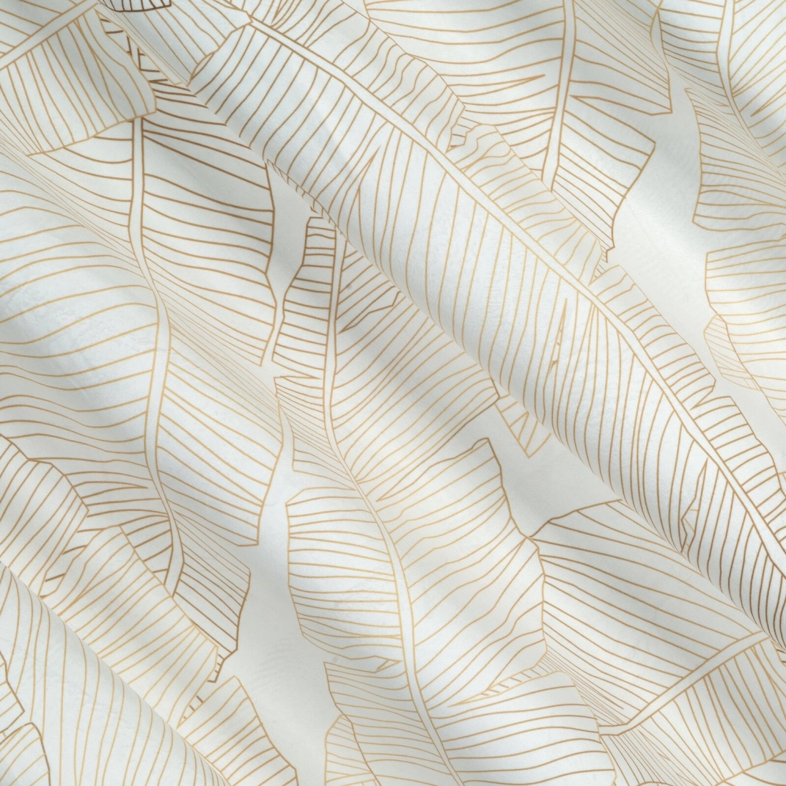 Závěs 140 x 250 cm matný sametový bílý, béžový na kovových kroužcích LUNA 2 - Limited Collection