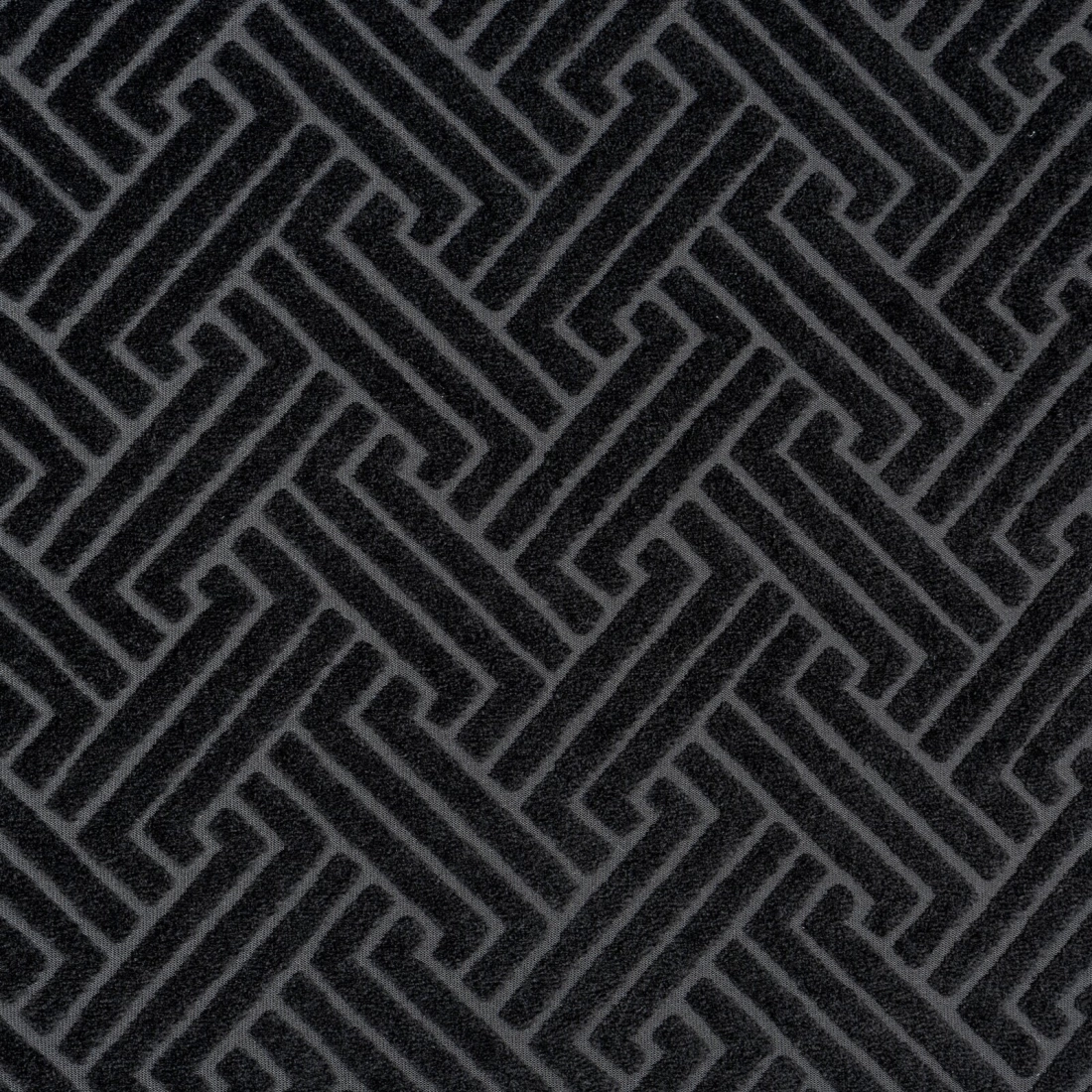 Záves 140x250 cm matný zamatový čierny na kovové krúžky ISLA