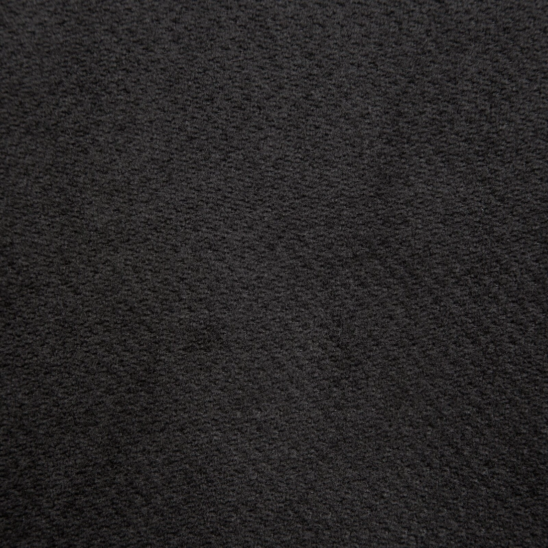 Záves 140x250 cm matný zamatový čierny na kovové krúžky MILO