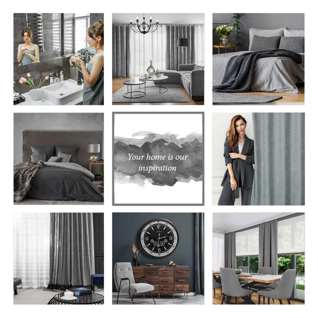 Záves 140x250 cm matný zamatový oceľový na kovové krúžky ISLA