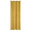 Záves 140x250 cm matný zamatový zlatý na kovové krúžky MILO