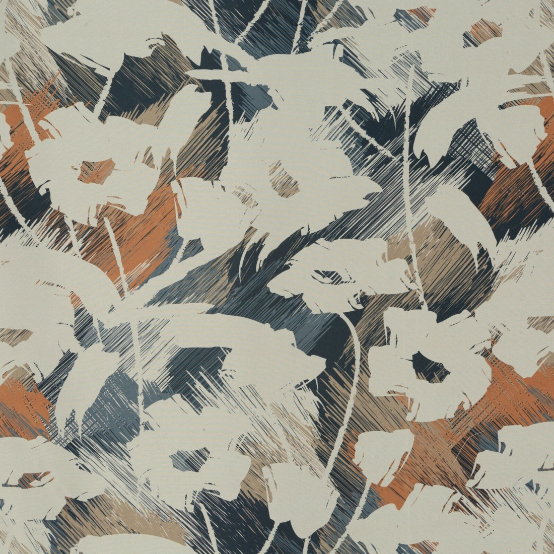 Záves 140x250 cm mikrovláknový béžový tmavomodrý na kovové krúžky AMBRA