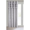 Záves 140x250 cm moherový strieborný na kovové krúžky AGIS
