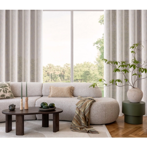 Záves 140x250 cm na kovové krúžky matná etamína, ružový