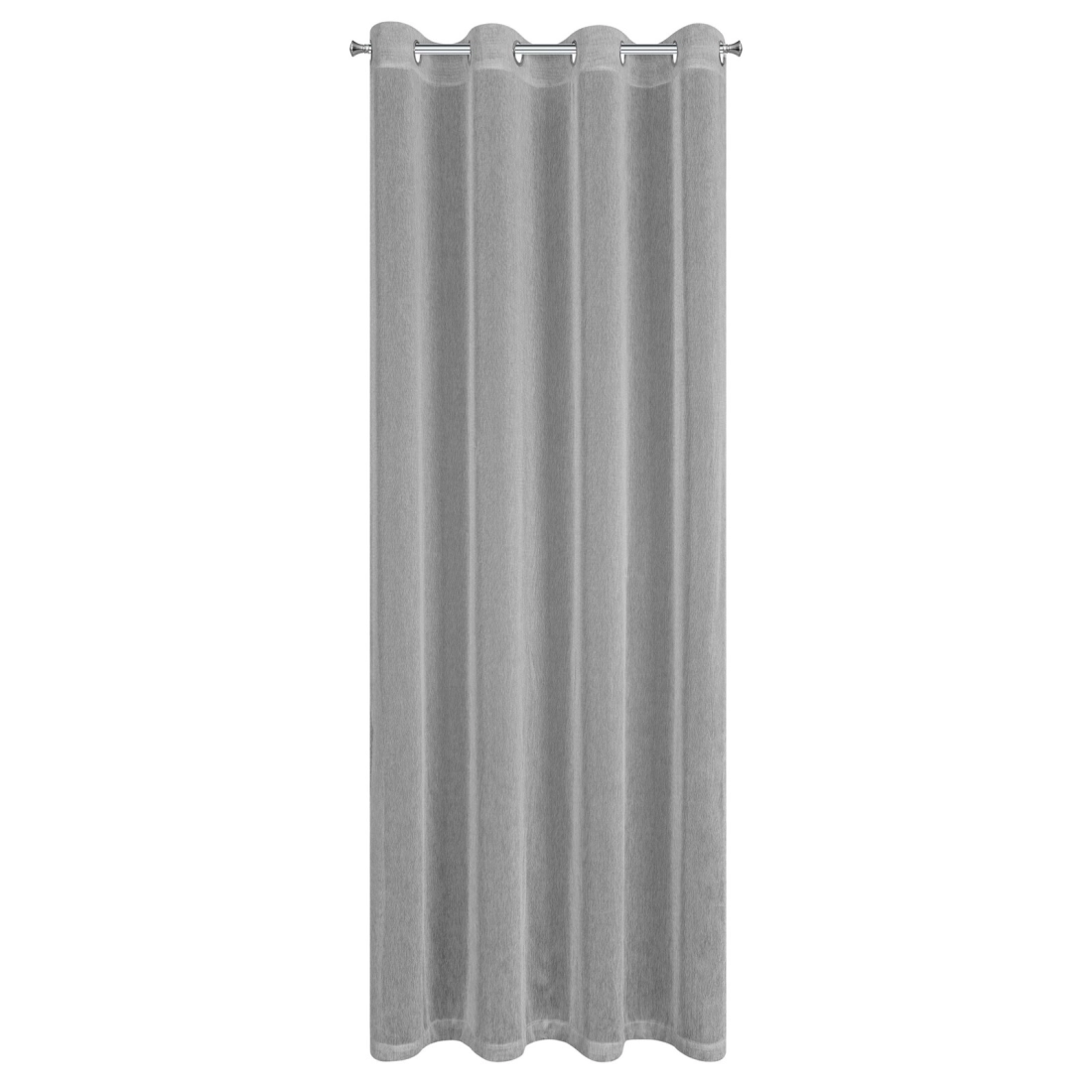 Záves 140x250 cm oceľový na kovové krúžky ADELA