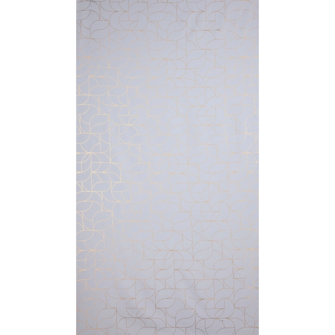 Záves 140x250 cm oxford bielo-zlatý na kovové krúžky EVI