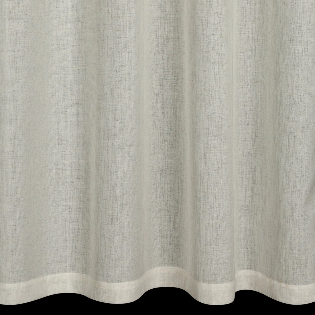 Záves 140x250 cm polyester prírodný oranžový na kovové krúžky CARA