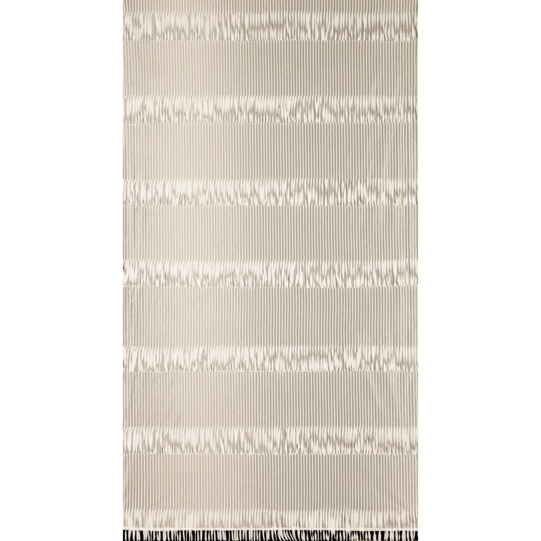 Záves 140x250 cm polyester svetlobéžový na kovové krúžky SOTERA Eva Minge