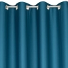 Záves 140x250 cm polyester tmavomodrý na kovové krúžky MOROCCO TERRA COLLECTION