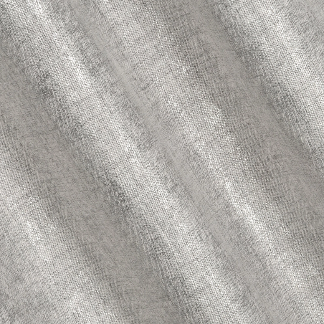 Záves 140x250 cm polyesterový strieborný na kovové krúžky BLANKA