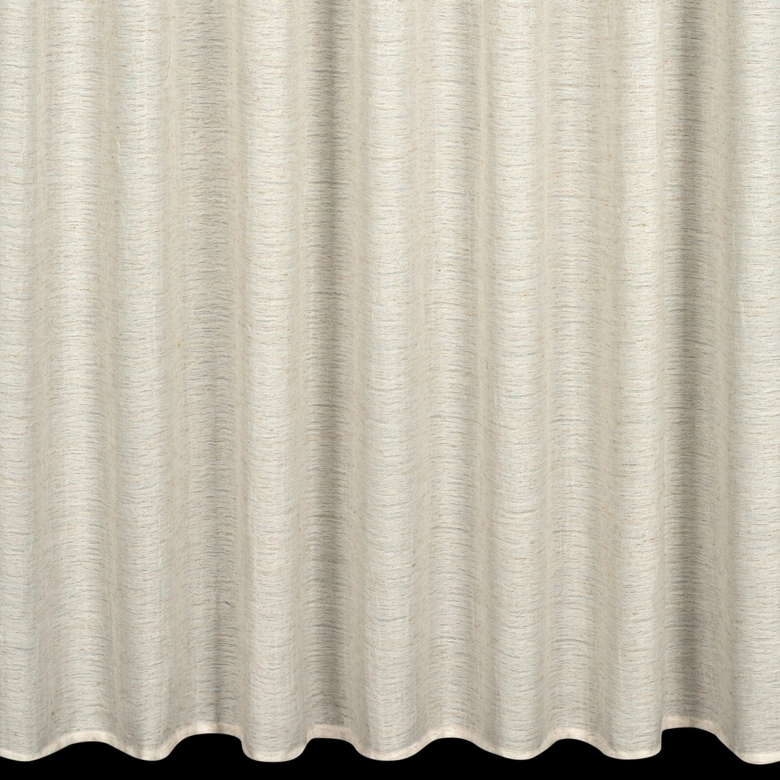 Záves 140x250 cm polyestr prirodný na kovové krúžky ETNA