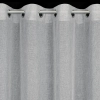 Záves 140x250 cm polyestru strieborný na kovové krúžky ANGELIKA