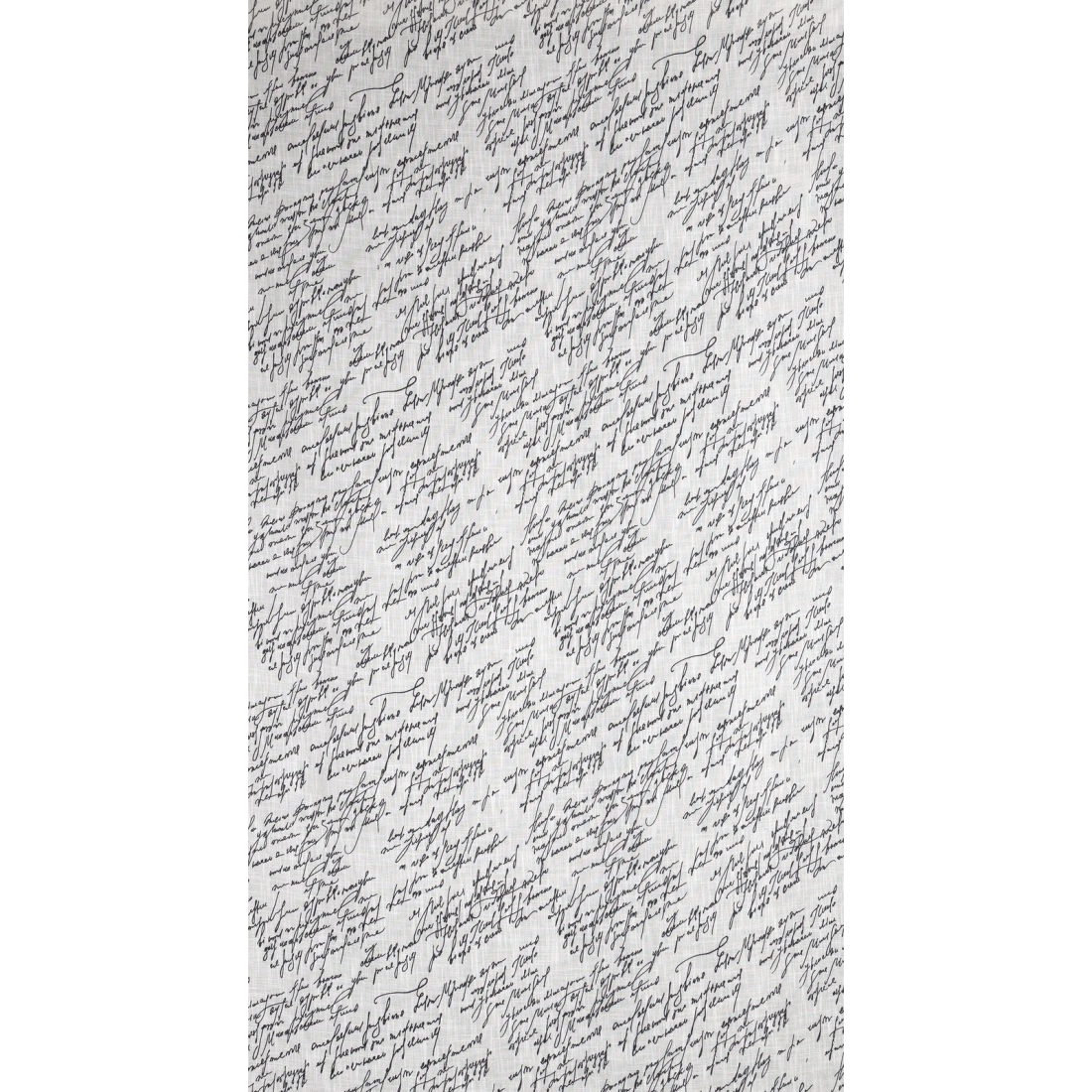 Záves 140x250 cm prírodný čierny na kovové krúžky EDITH