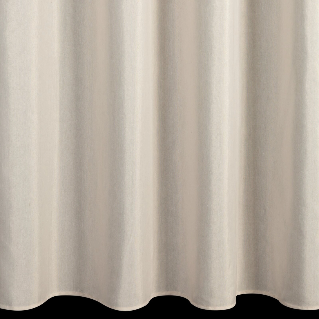 Záves 140x250 cm prírodný hrdzavý na kovové krúžky NORA