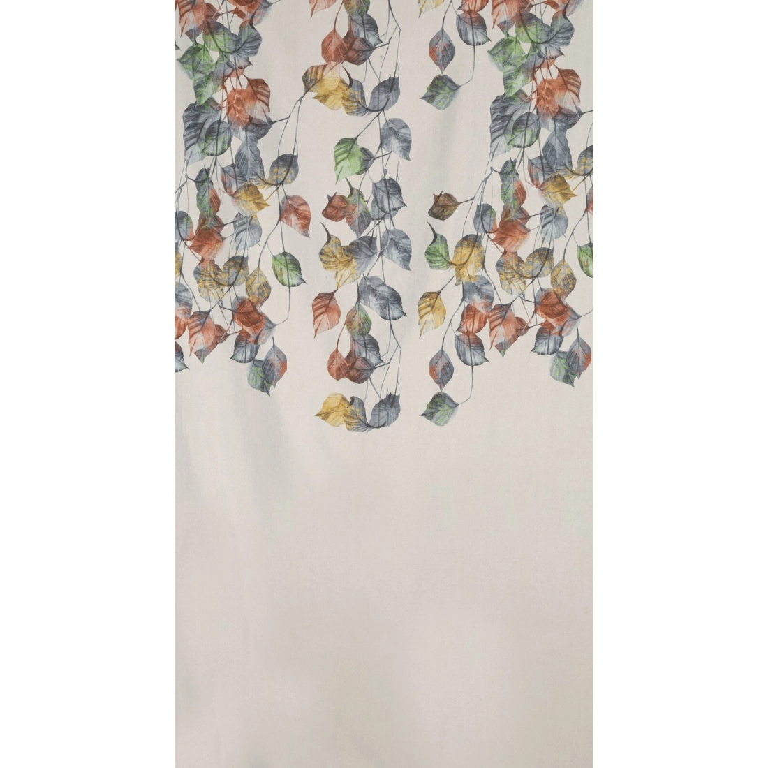 Záves 140x250 cm prírodný hrdzavý na kovové krúžky NORA