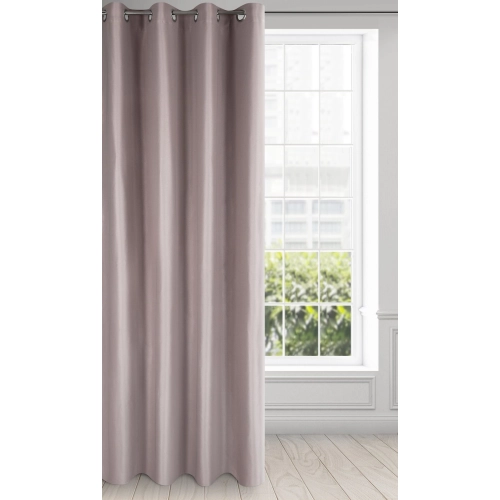 140x250 cm-es púderrózsaszín függöny fémkarikákkal ESSME