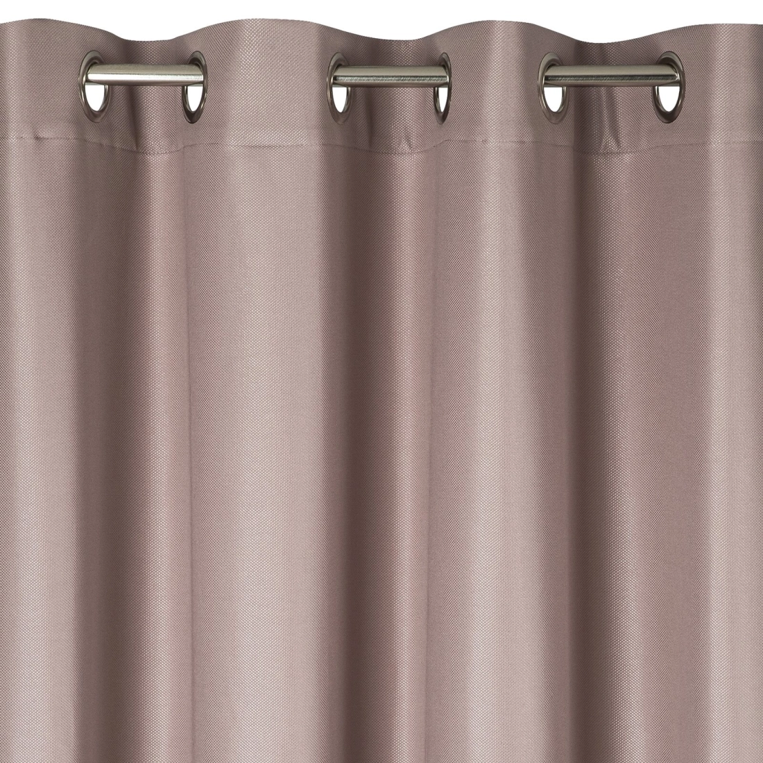 140x250 cm-es púderrózsaszín függöny fémkarikákkal ESSME