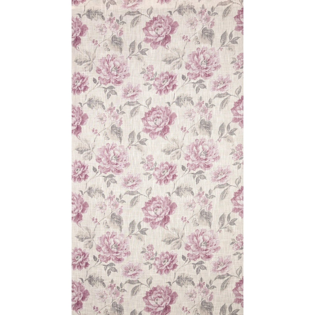 Záves 140x250 cm ružový na kovové krúžky DAVENA