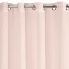 Záves 140x250 cm ružový na kovové krúžky EFIL