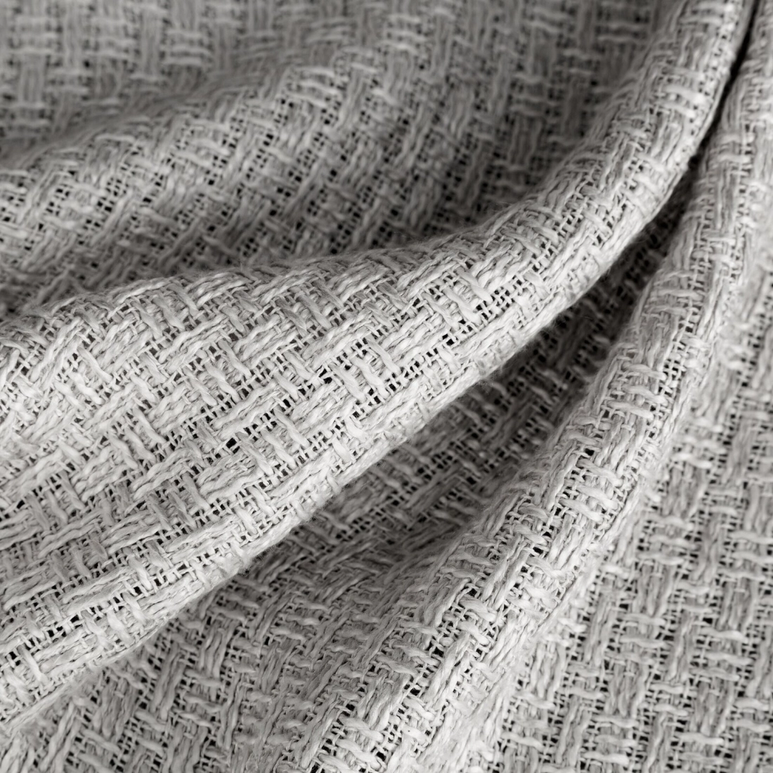 Záves 140x250 cm sivý na kovové krúžky MADISON