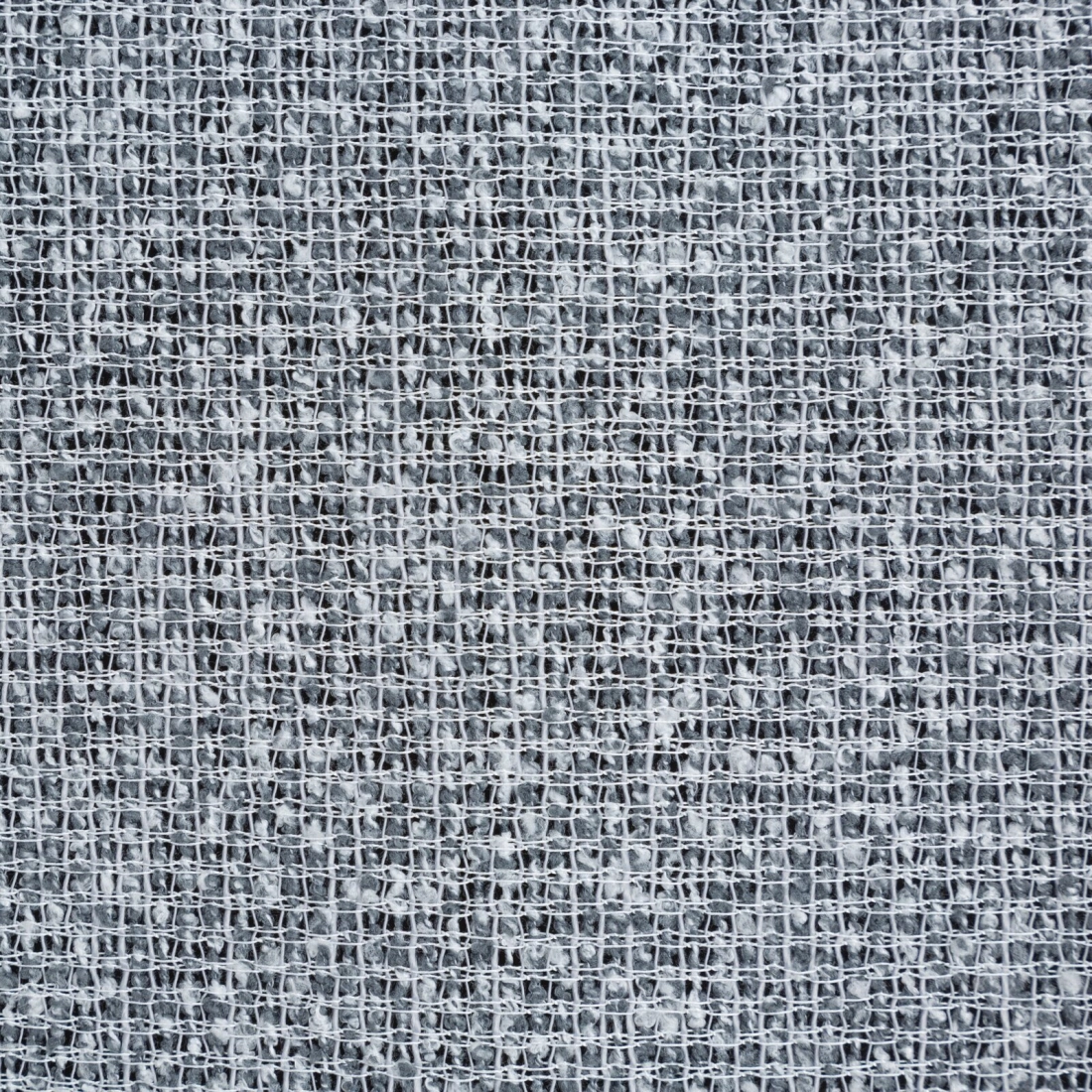 Závěs 140 x 250 cm šedý na kovových kroužcích MEGAN