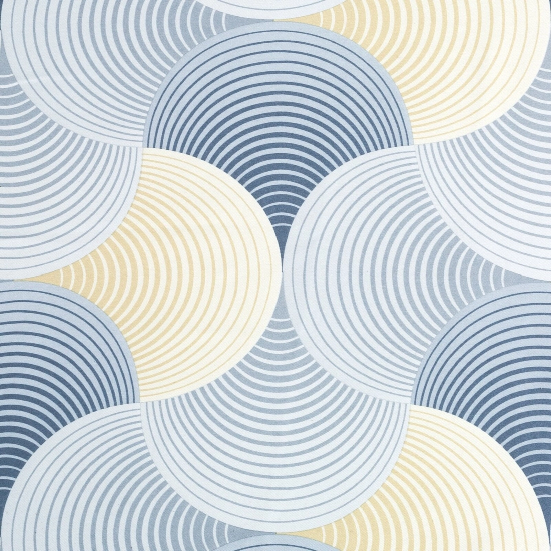 Záves 140x250 cm sivý, žltý na kovové krúžky ASETA