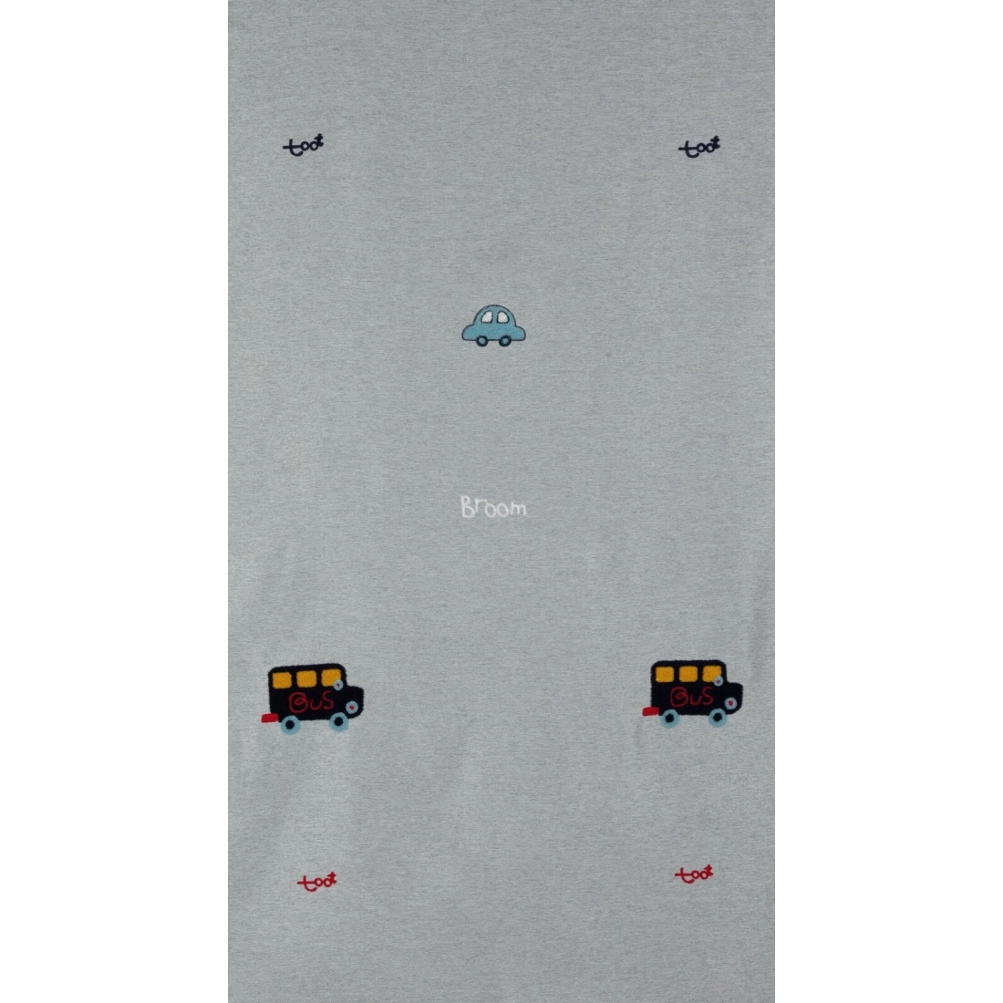 Záves 140x250 cm strieborno-modrý na kovové krúžky ALVIN