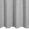 Záves 140x250 cm strieborný s ľanom na kovové krúžky LATIKA