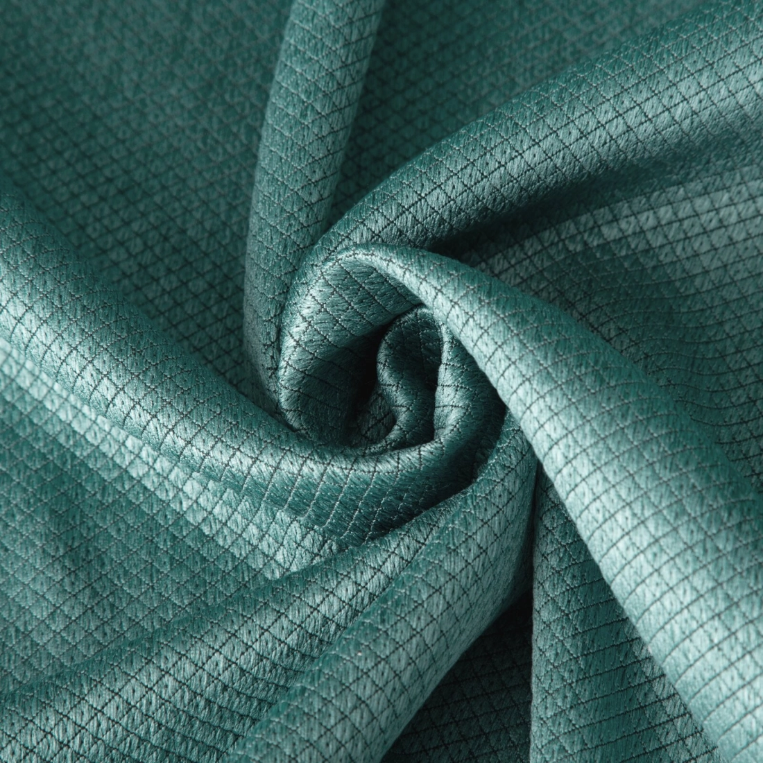 Zatemňovací závěs 140 × 250 cm, tyrkysový, na kovových kroužcích AMARO