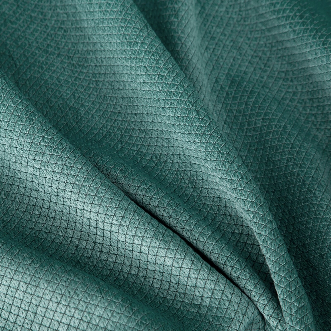 Zatemňovací závěs 140 × 250 cm, tyrkysový, na kovových kroužcích AMARO