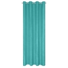 Záves 140x250 cm velúrový tyrkysový na kovové krúžky ADA