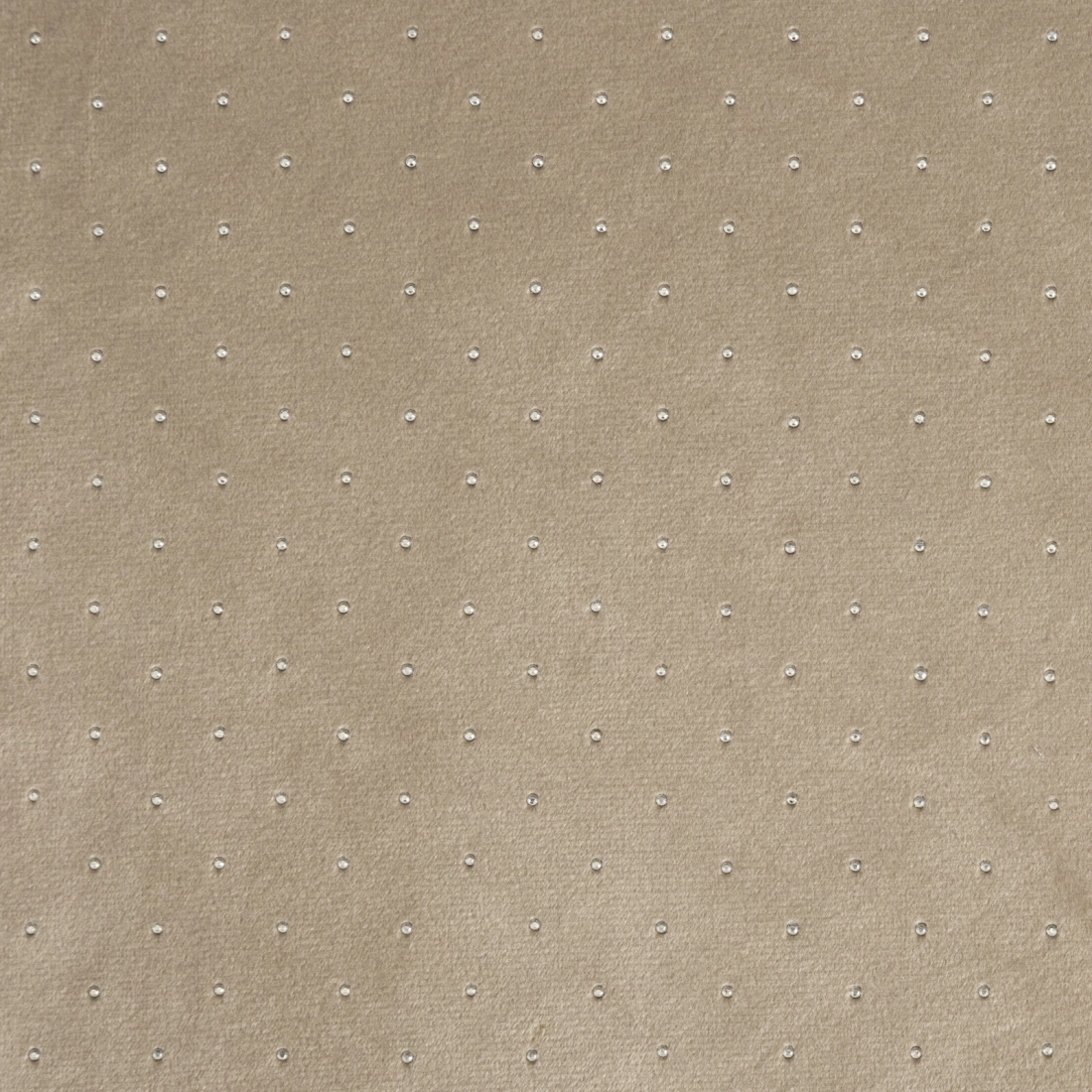 Sametový béžový závěs 140x250 cm na kovové kroužky ARIADNA