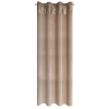 Záves 140x250 cm zamatový béžový, šampanský na kovové krúžky JASPER