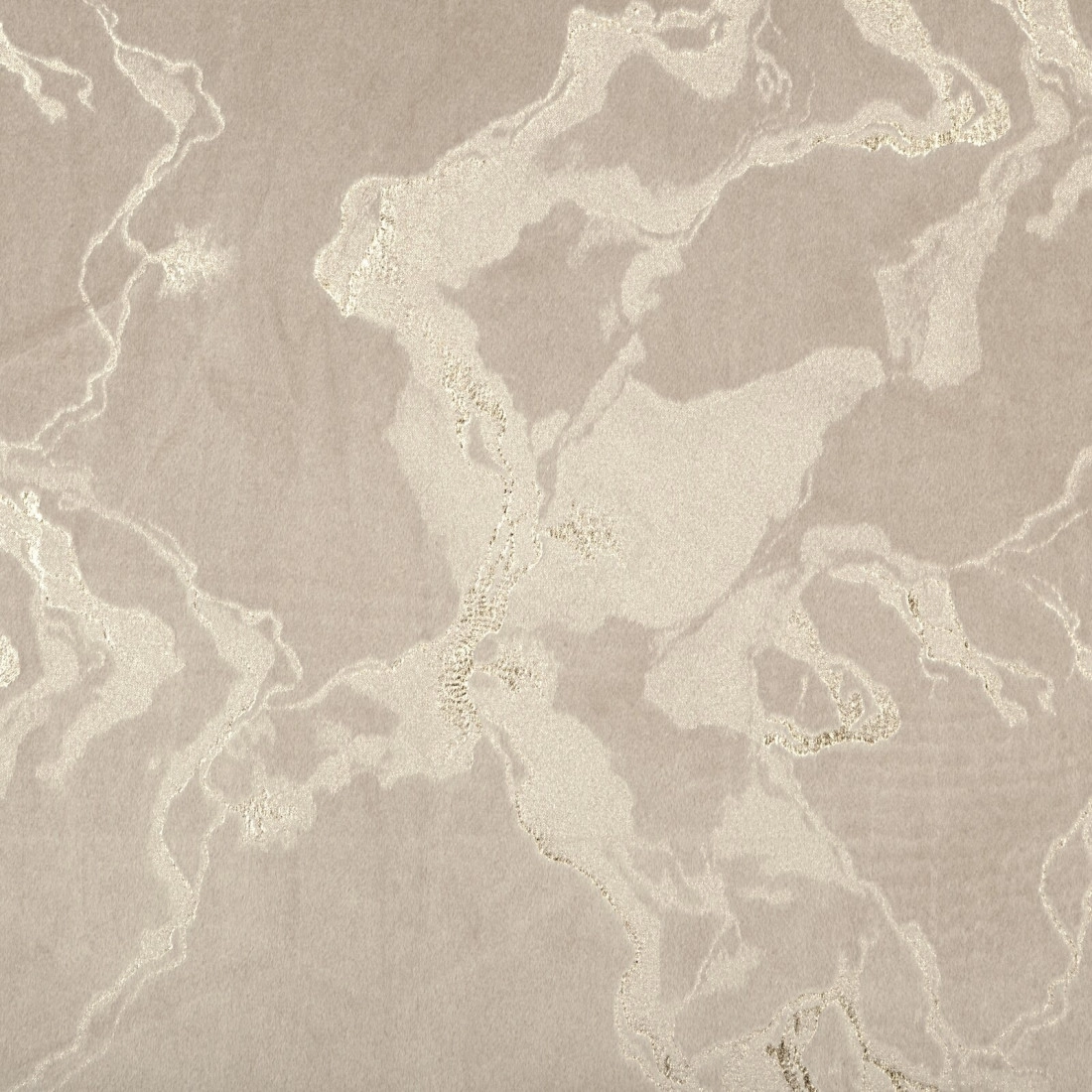 Sametový závěs 140x250 cm béžový šampaň na kovových kroužcích RAJA