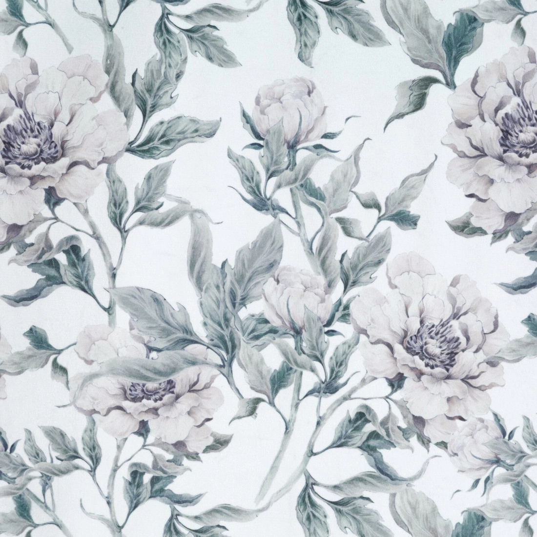 Záves 140x250 cm zamatový bielo ružový na kovové krúžky BEVERLY