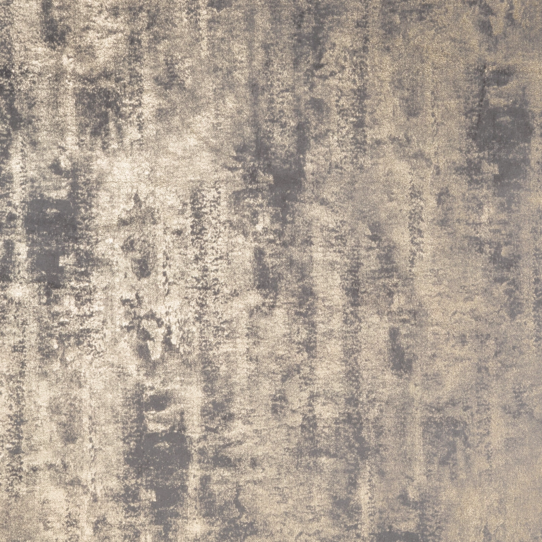 Záves 140x250 cm zamatový bielo striebristý na kovové krúžky RENIA