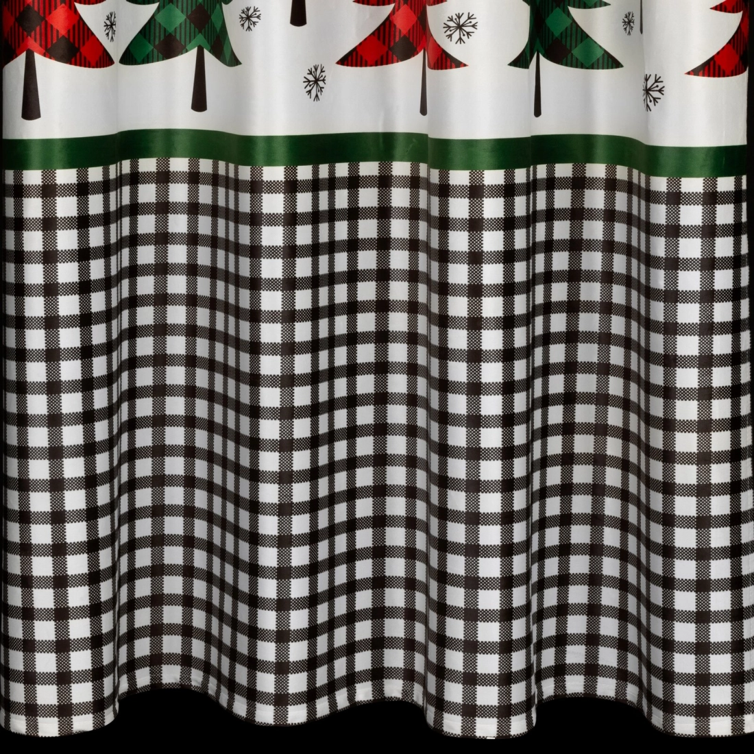 Záves 140x250 cm zamatový bielo‑čierny na kovové krúžky GERDA