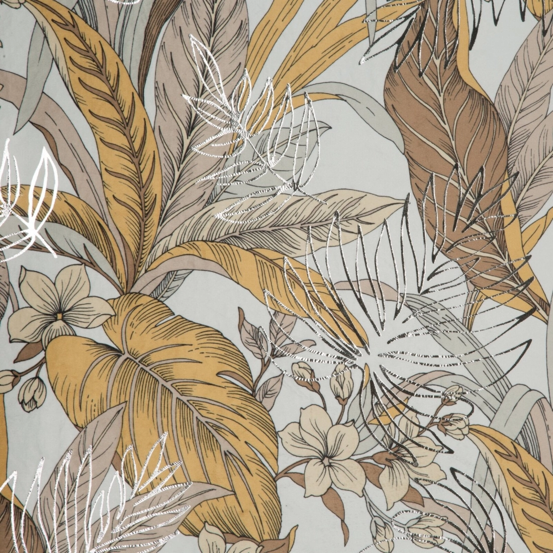 Záves 140x250 cm zamatový biely horčicový na kovové krúžky ADEL