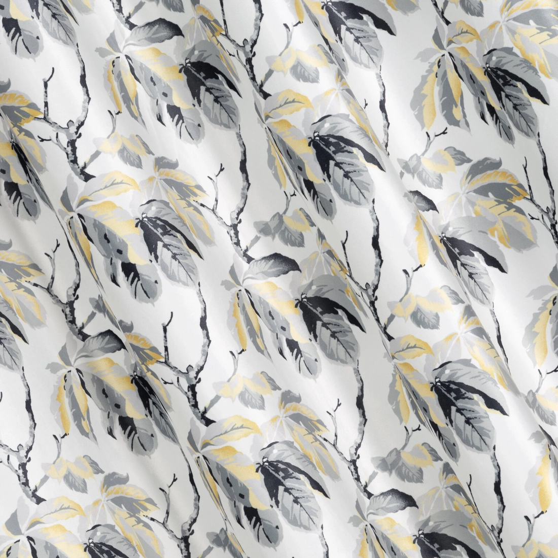 Záves 140x250 cm zamatový biely, sivý na kovové krúžky MELISA