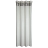 Záves 140x250 cm zamatový biely, strieborný na kovové krúžky JASPER