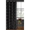 Záves 140x250 cm zamatový čierno zlatý na kovové krúžky MARGO Pierre Cardin