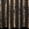 Záves 140x250 cm zamatový čierno zlatý na kovové krúžky RENIA
