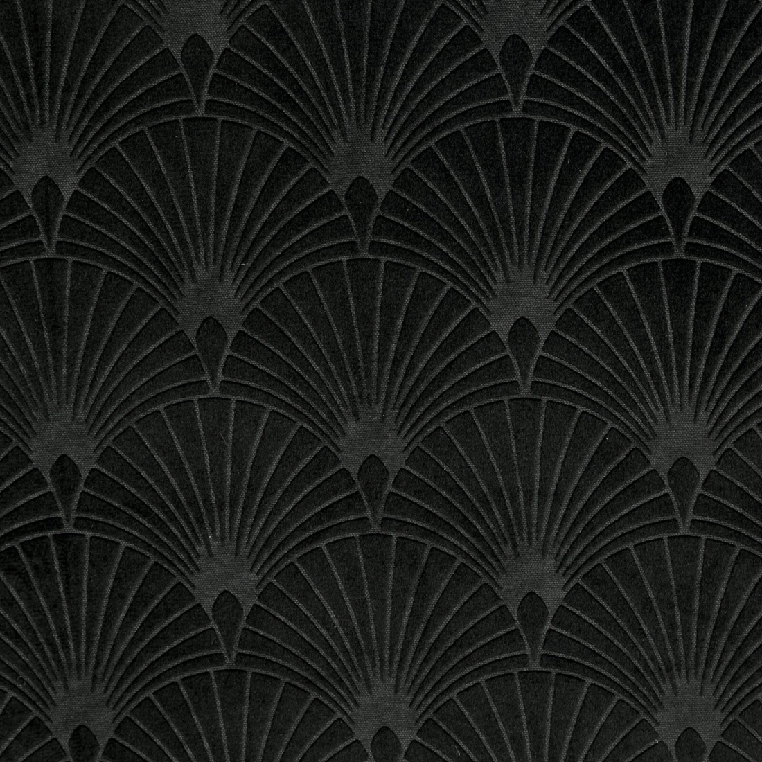 Záves 140x250 cm zamatový čierny na kovové krúžky JULIA