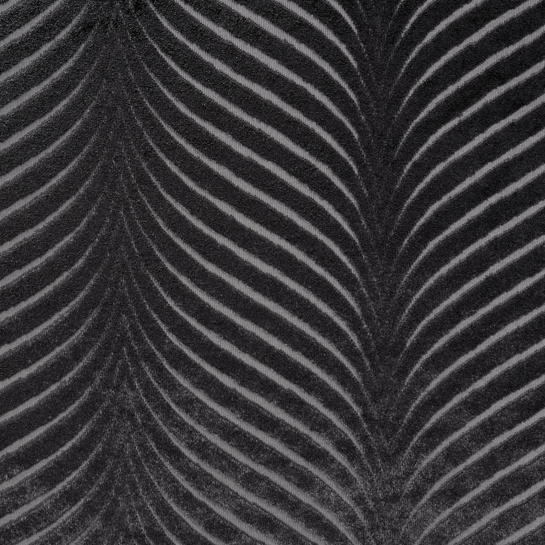 Záves 140x250 cm zamatový čierny na kovové krúžky LUSSI