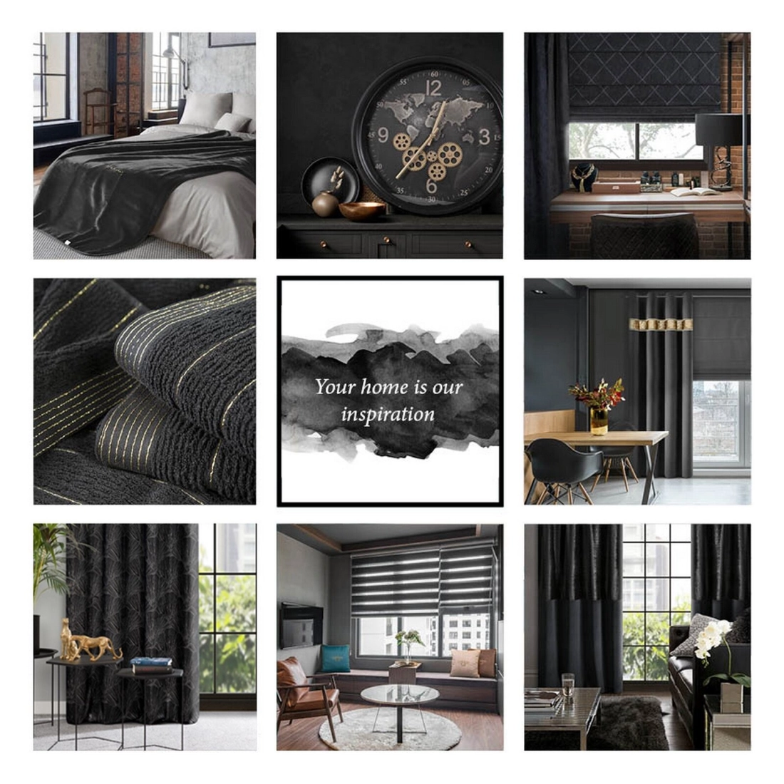 Záves 140x250 cm zamatový čierny, šampanský na kovové krúžky GOJA - Pierre Cardin